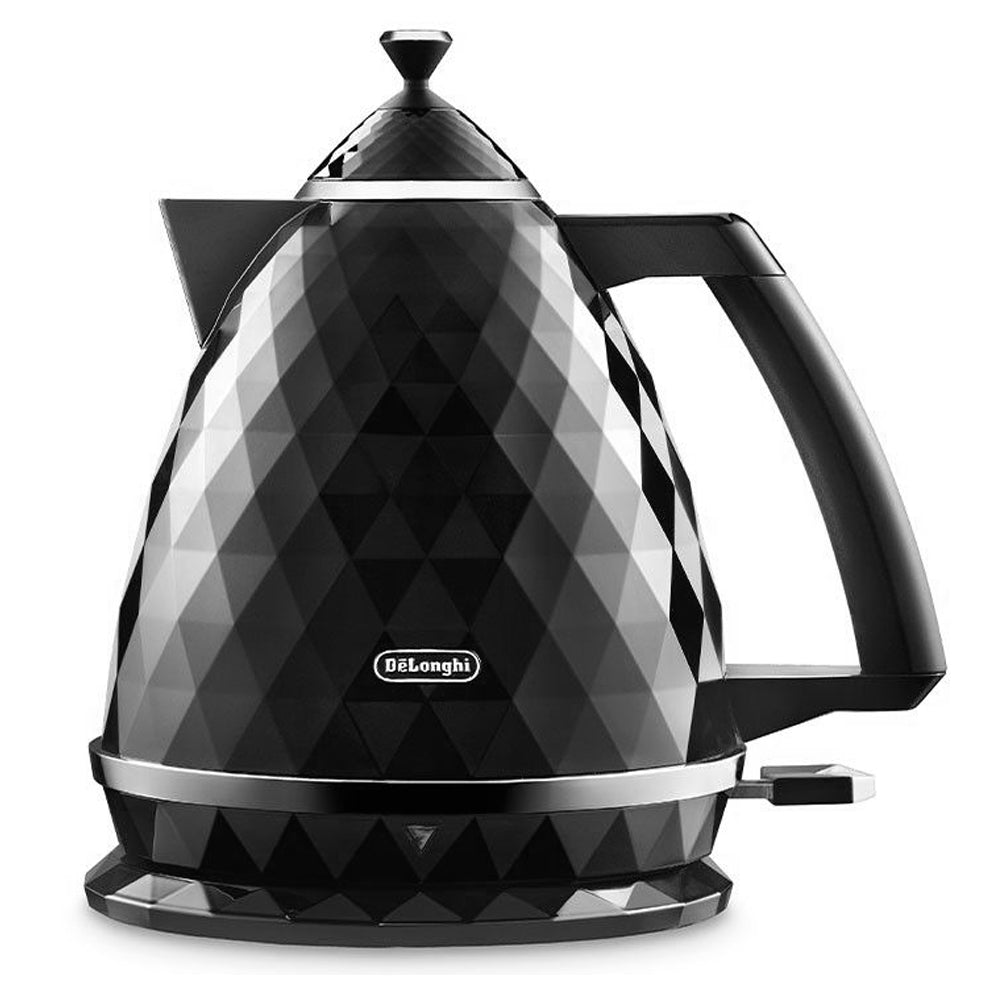 DeLonghi Simbolo 1.7L Kettle Black | KBJX3001.BK