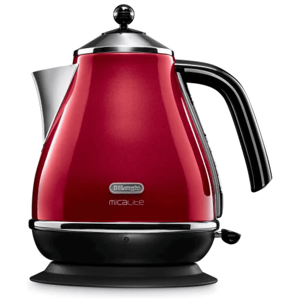 DeLonghi Icona Micalite Red Kettle | KBOM3001.R