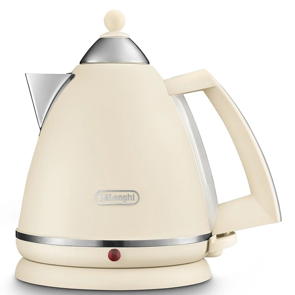 DeLonghi Argento Flora 1.7L Kettle Beige | KBX3016.BG